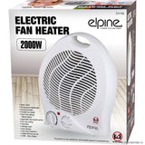 Peak Kit 2000w Electric Fan Heater - Round - Peak Kit