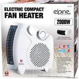 Peak Kit 2000w Electric Fan Heater - Flat - Peak Kit