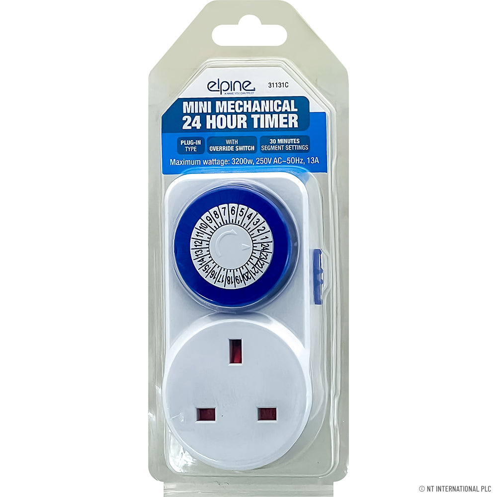 Peak Kit Mini Mechanical 24 Hour Timer - Peak Kit