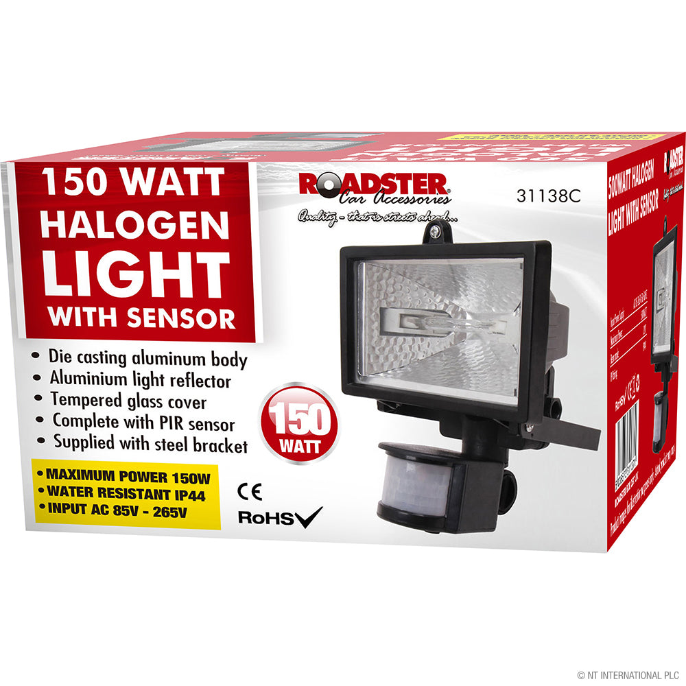 Peak Kit 150w Halogen Light with Sensor - Wall - Peak Kit
