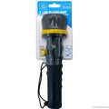 7 Led Flashlight - Black - Half Blister