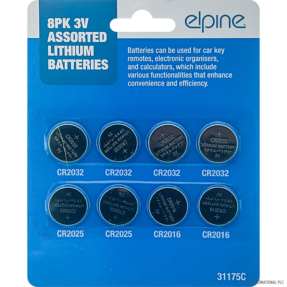8pk 3V Powercell Batteries