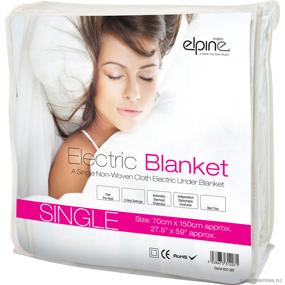 Single Electric Blanket 70 x 150cm