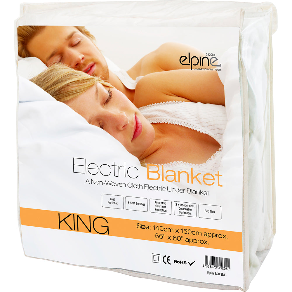 King Size Electric Blanket 140 x 150cm