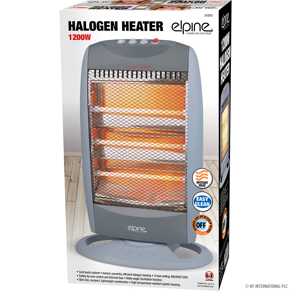 Peak Kit 3 Bar 1200w Halogen Heater ( Standard ) - Peak Kit