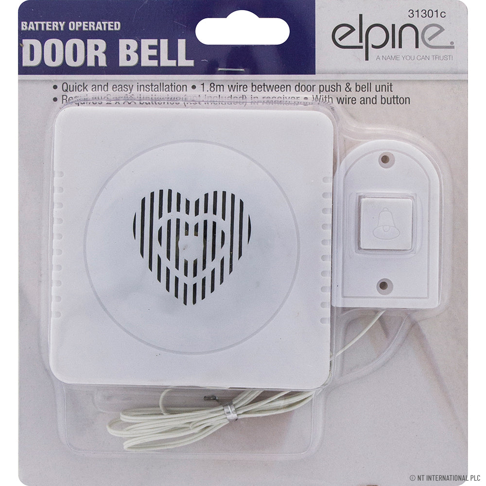 Peak Kit Battery Operated Door Bell Chime Kit - Peak Kit