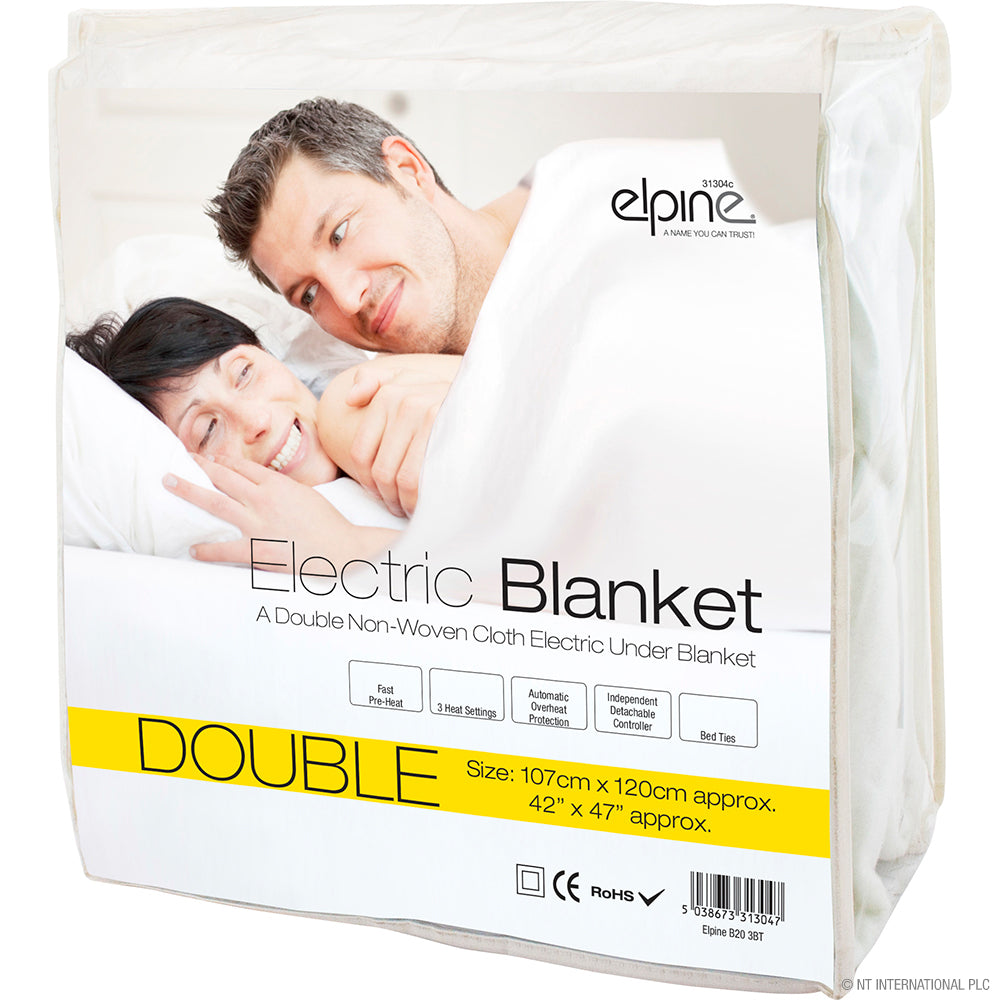 Double Electric Blanket 107 x 120cm