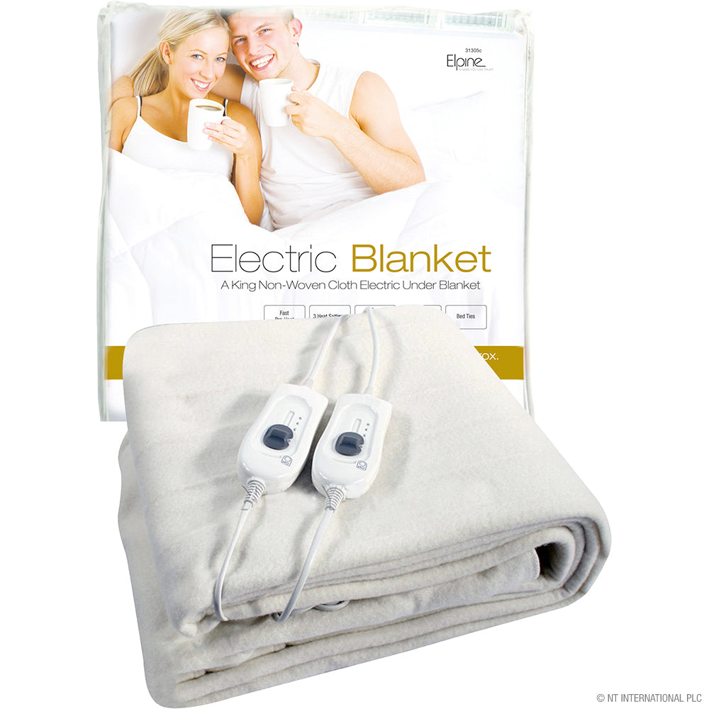 King Electric Blanket 120x130cm (Dual Ctl)