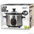 1.5L 120w S/S Slow Cooker