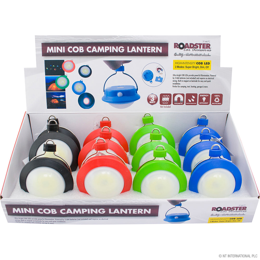 Peak Kit 3w LED COB Camping Lantern - Display Box - Peak Kit