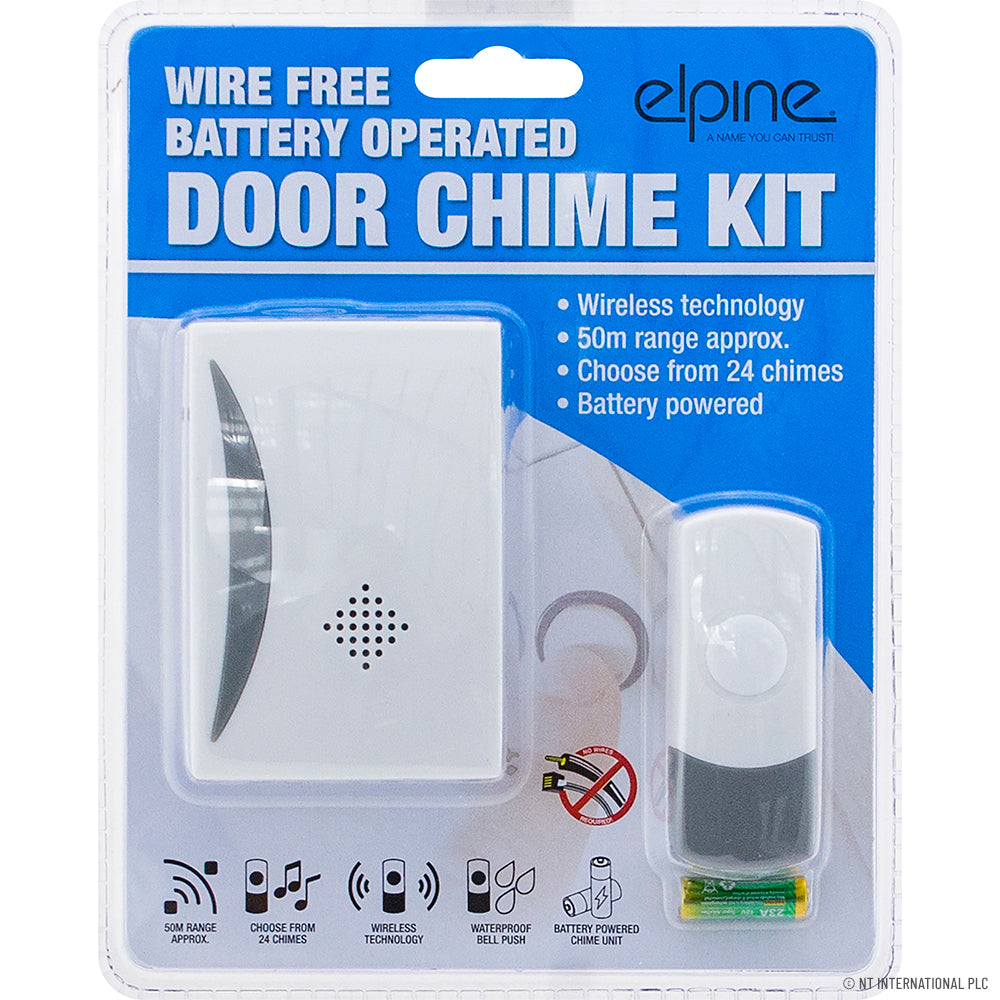 Peak Kit Wireless Door Bell Chime Kit - Battery - Peak Kit