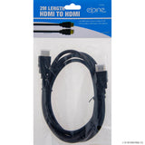 Peak Kit 2m HDMI to HDMI TV Cable - Peak Kit
