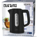 1.7L Cordless Kettle 3000w - Black