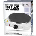 1500w Single Hot Plate - White
