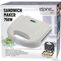 750W Sandwich Maker - White