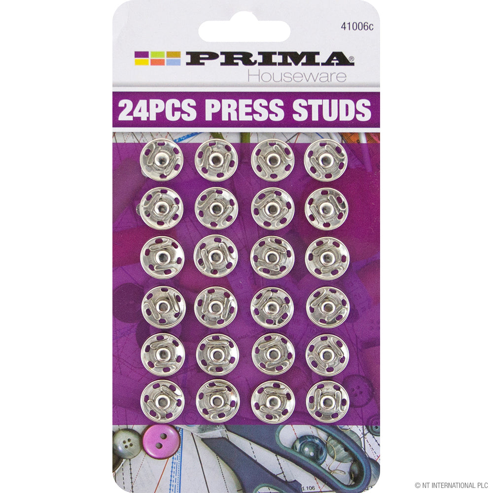 Peak Kit 24 Press Studs - On Card - Peak Kit
