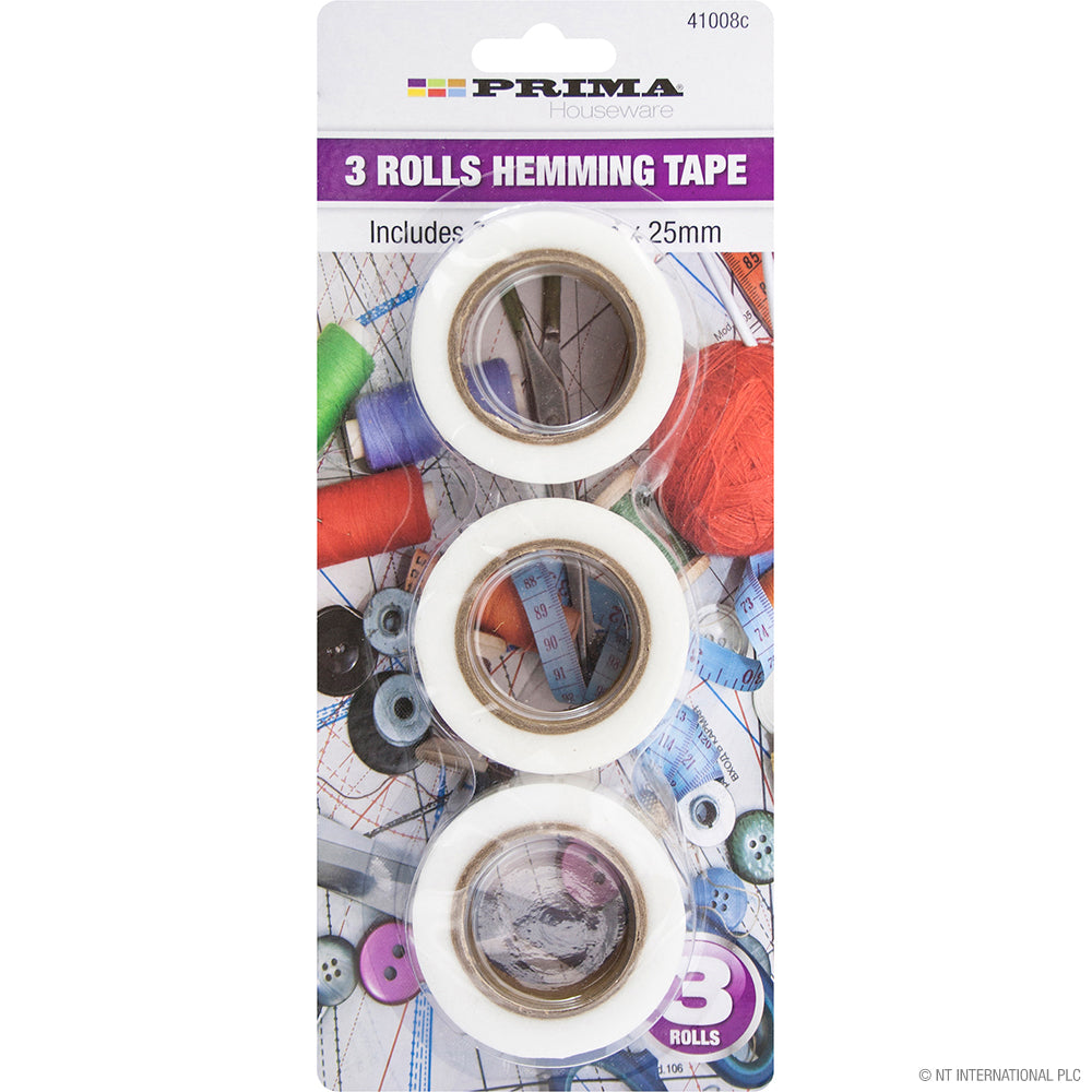 3pc Hemming Roll Tape - On Card