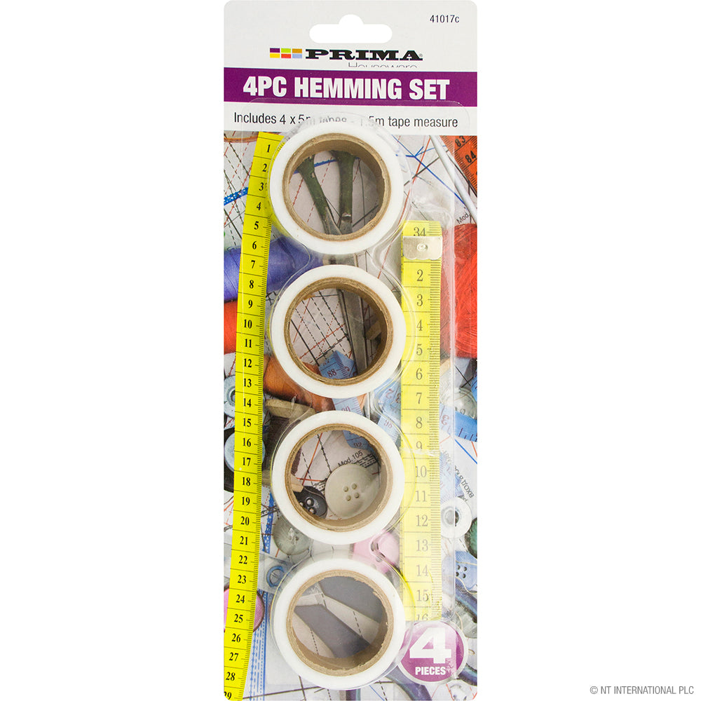Peak Kit 4pc Hemming Set Plus 5m Tape Measure - Peak Kit