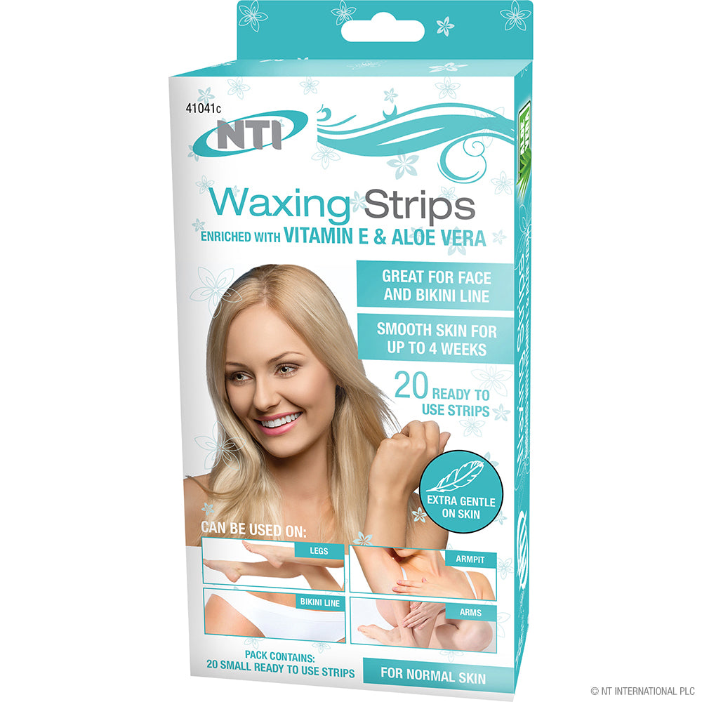 Peak Kit 20 Waxing Strips with Vitamin E & Aloe Vera - Peak Kit