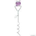 16" Pet Spiral Tie Out Stake Metal ( 8mm )