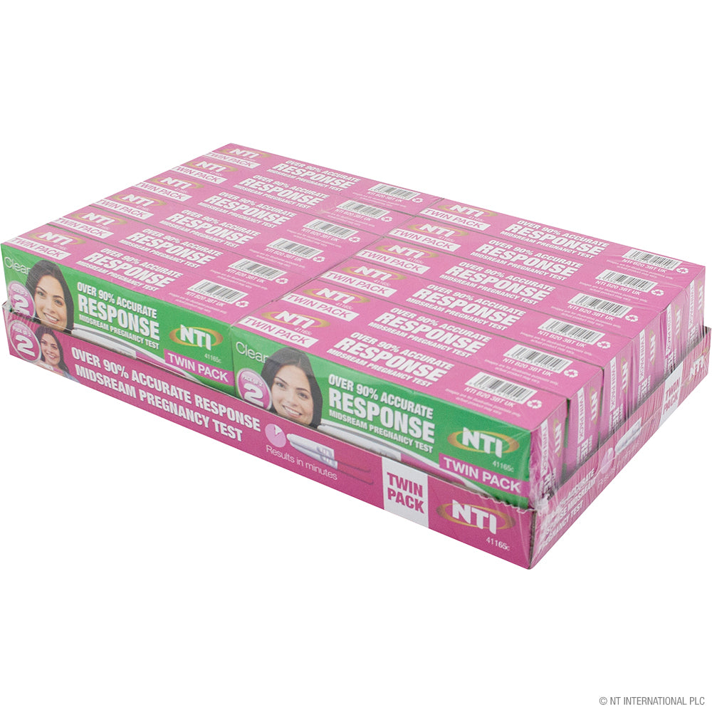 2pc Midstream Pregnancy Test Kit ( Twin )