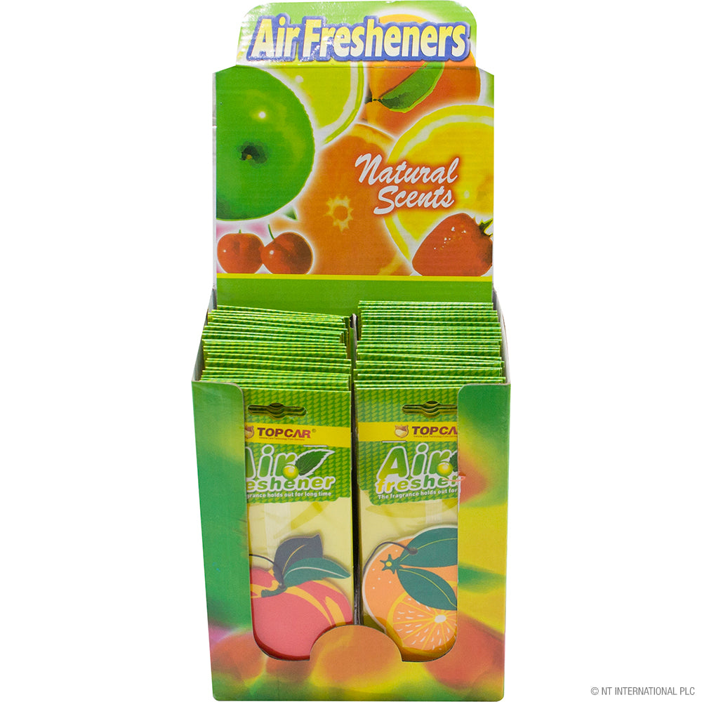 Peak Kit Fruit - Car Air Freshners Display Box ( 50 ) - Peak Kit