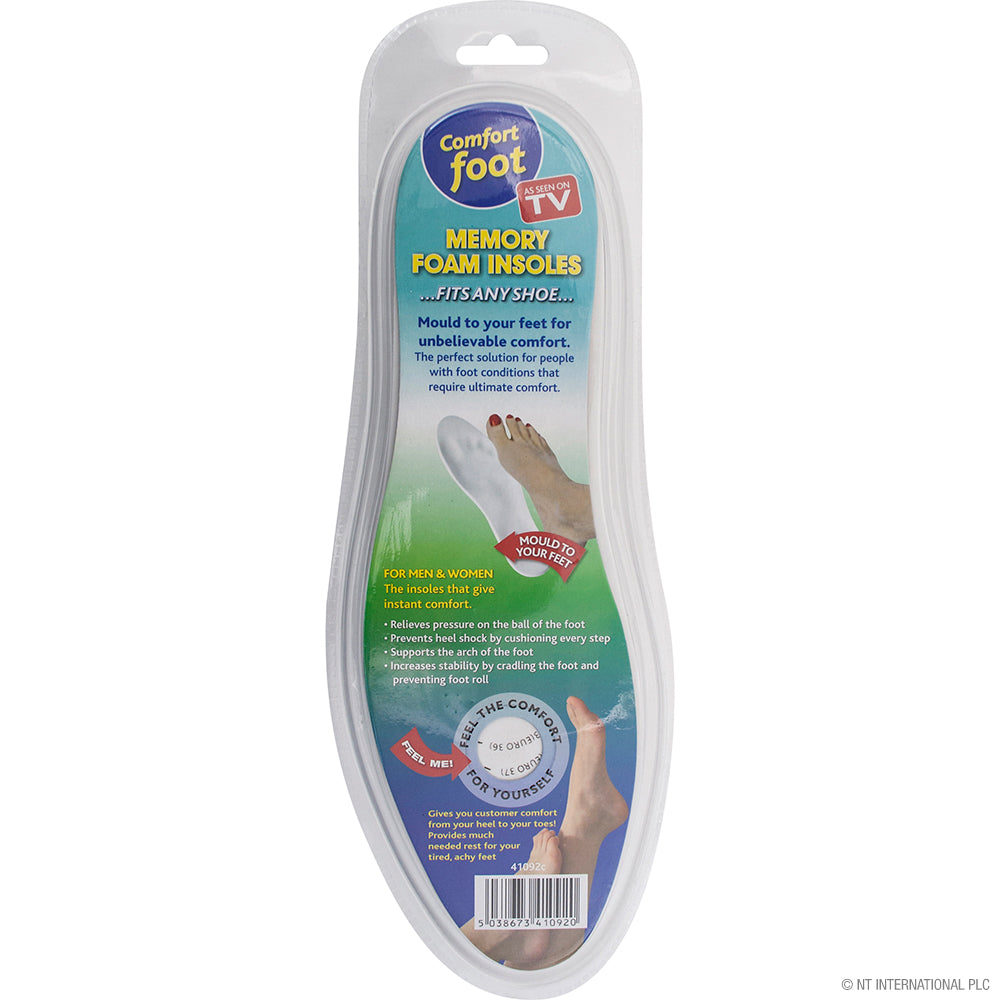 Memory Foam Comfort Insoles