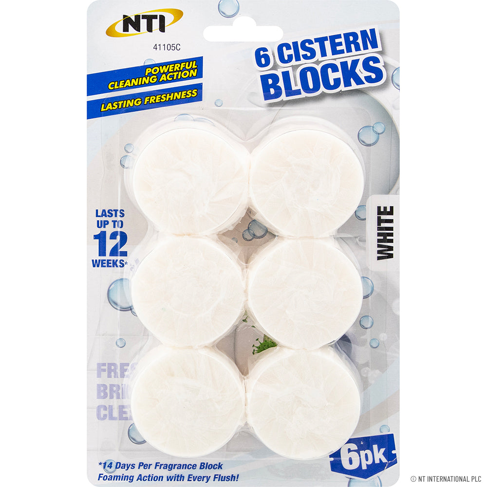 Peak Kit 6pc Toilet Block-White - Peak Kit