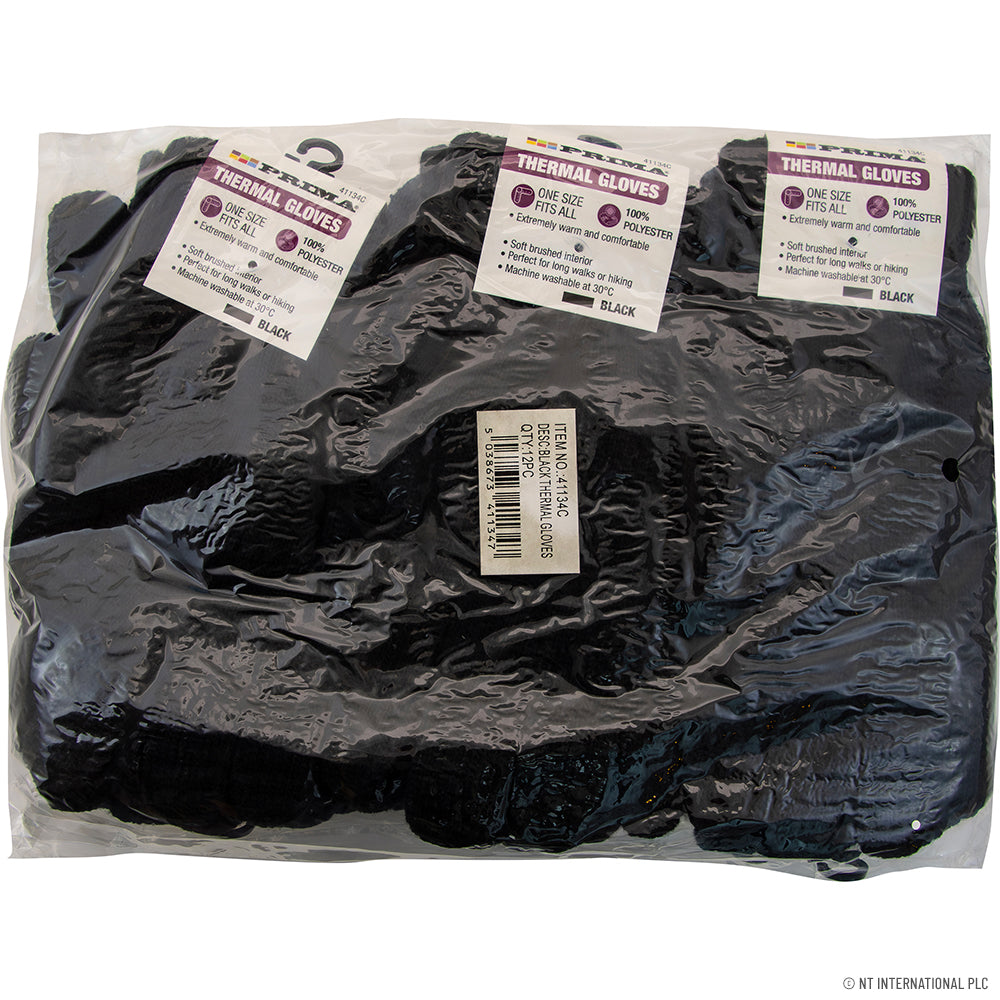 Thermal Gloves-Acrlic Black