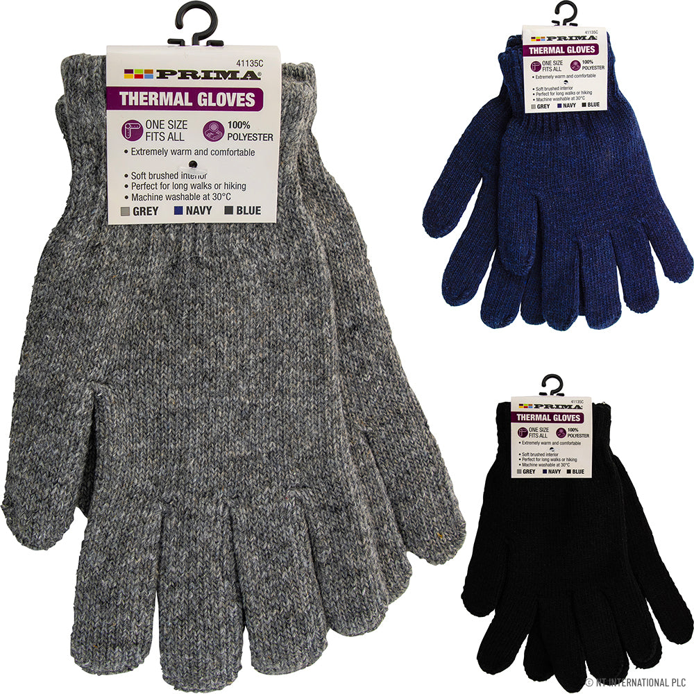 Thermal Gloves-Acrlic Black