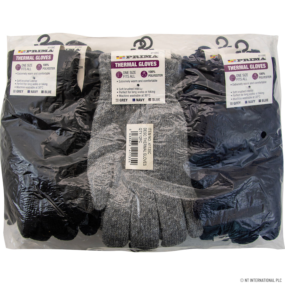 Thermal Gloves-Acrlic Black