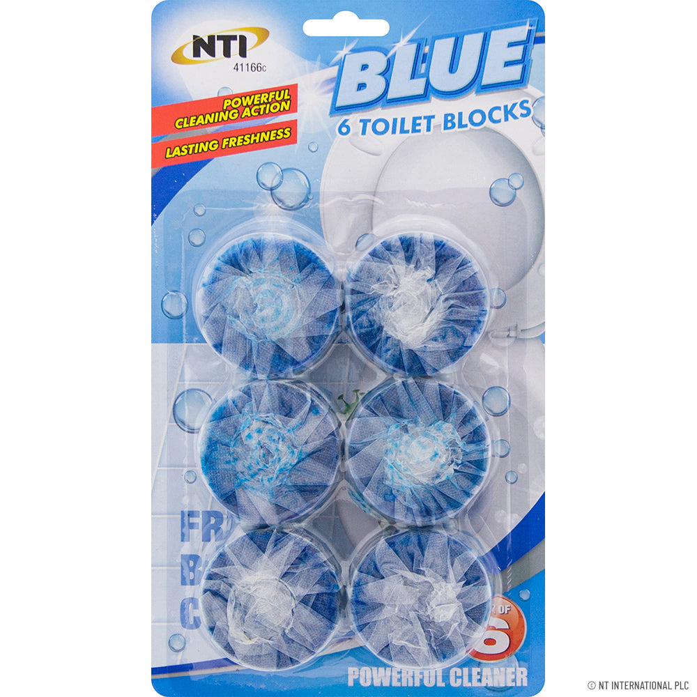 Peak Kit 6pc Blue Toilet Block Cleaner - Peak Kit