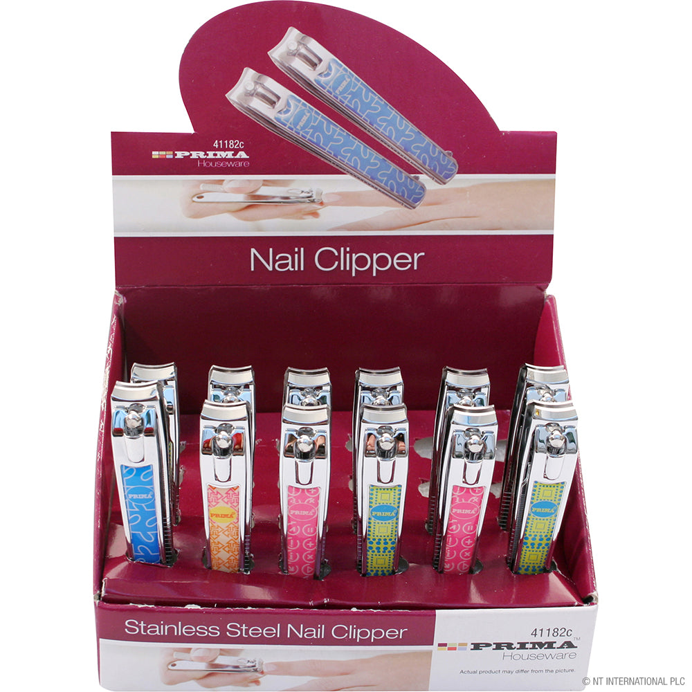 Peak Kit 24pc Nail Clipper with File Printed - Display - Peak Kit