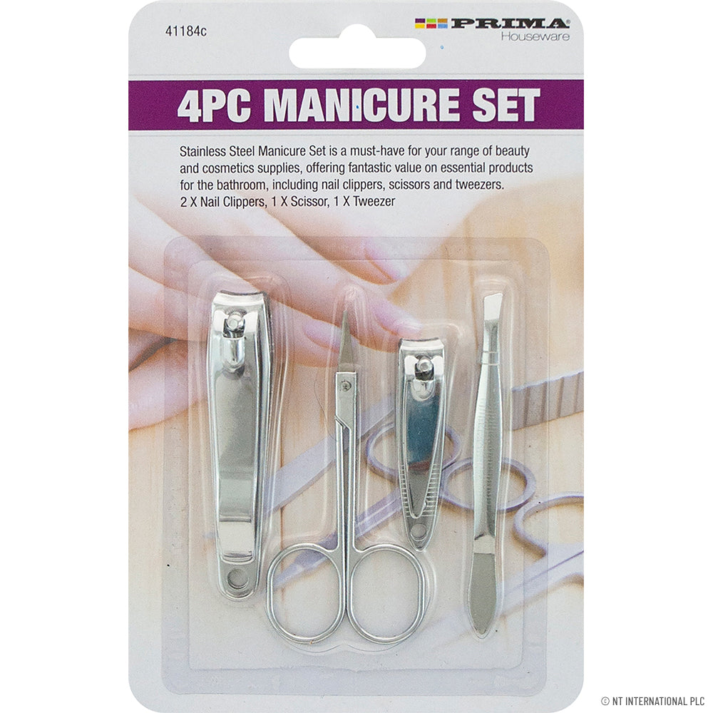 Peak Kit 4pc Nail Clipper / Manicure / Scissor Set - Peak Kit