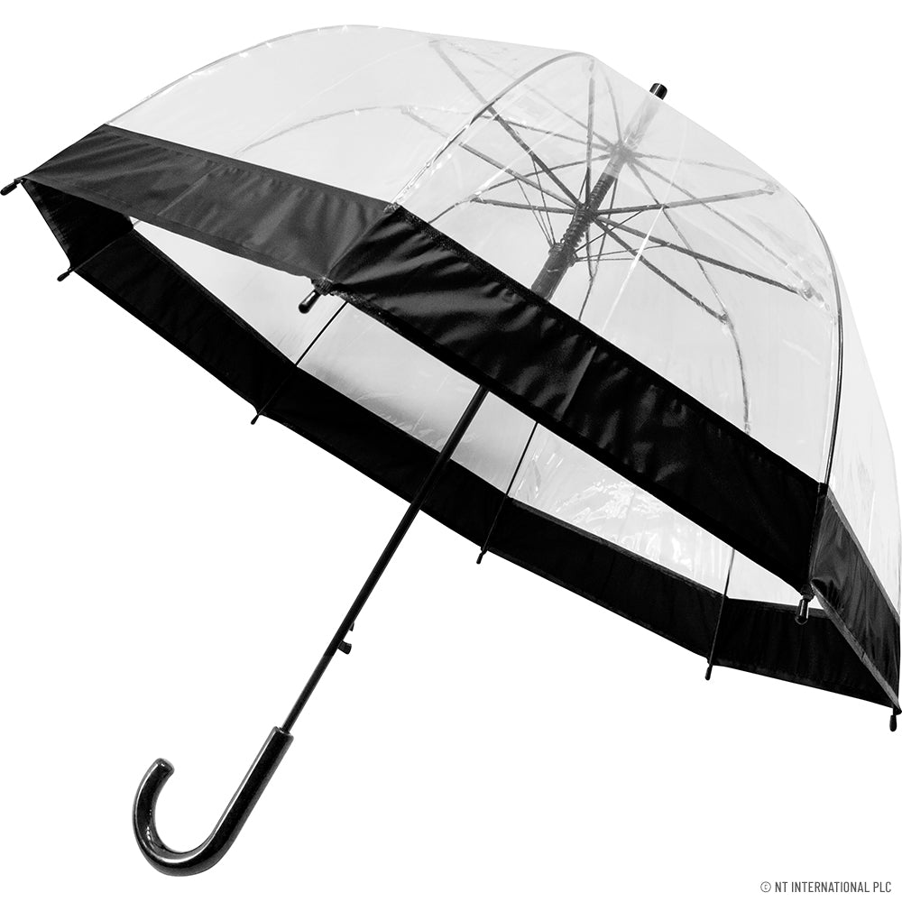 24" Dome Umbrella with Border Heavy Duty Han