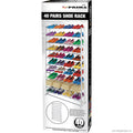 40 Pair Shoe Rack Black - White