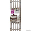 4 Tier Shoe Rack - Dark Oak 74 x 57 x 26.5cm