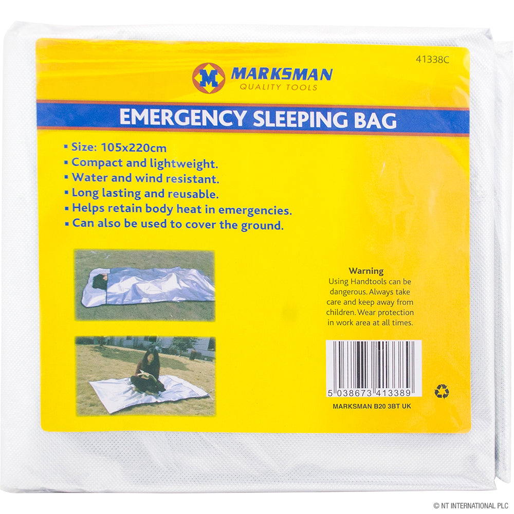 Emergency Sleeping Bag - 105 x 220cm