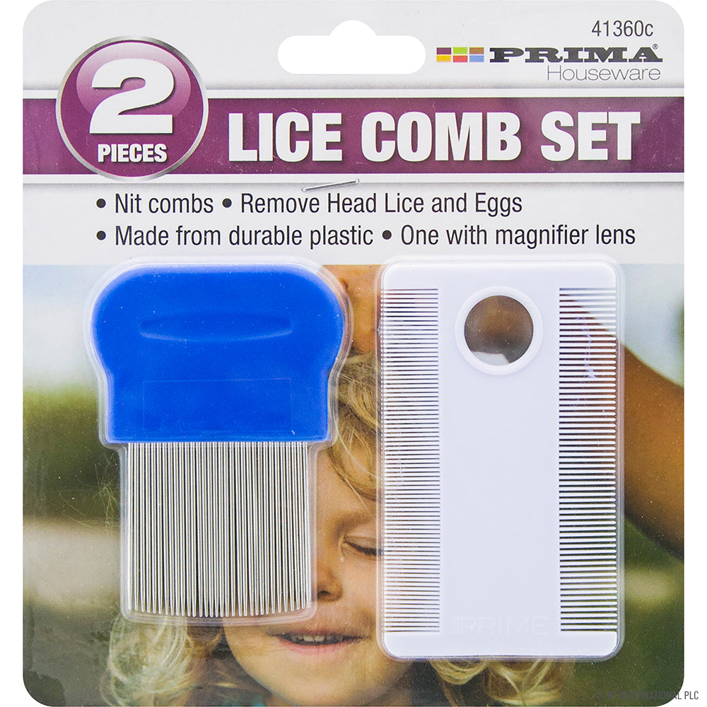 2pc Nit / Head Lice Comb Set