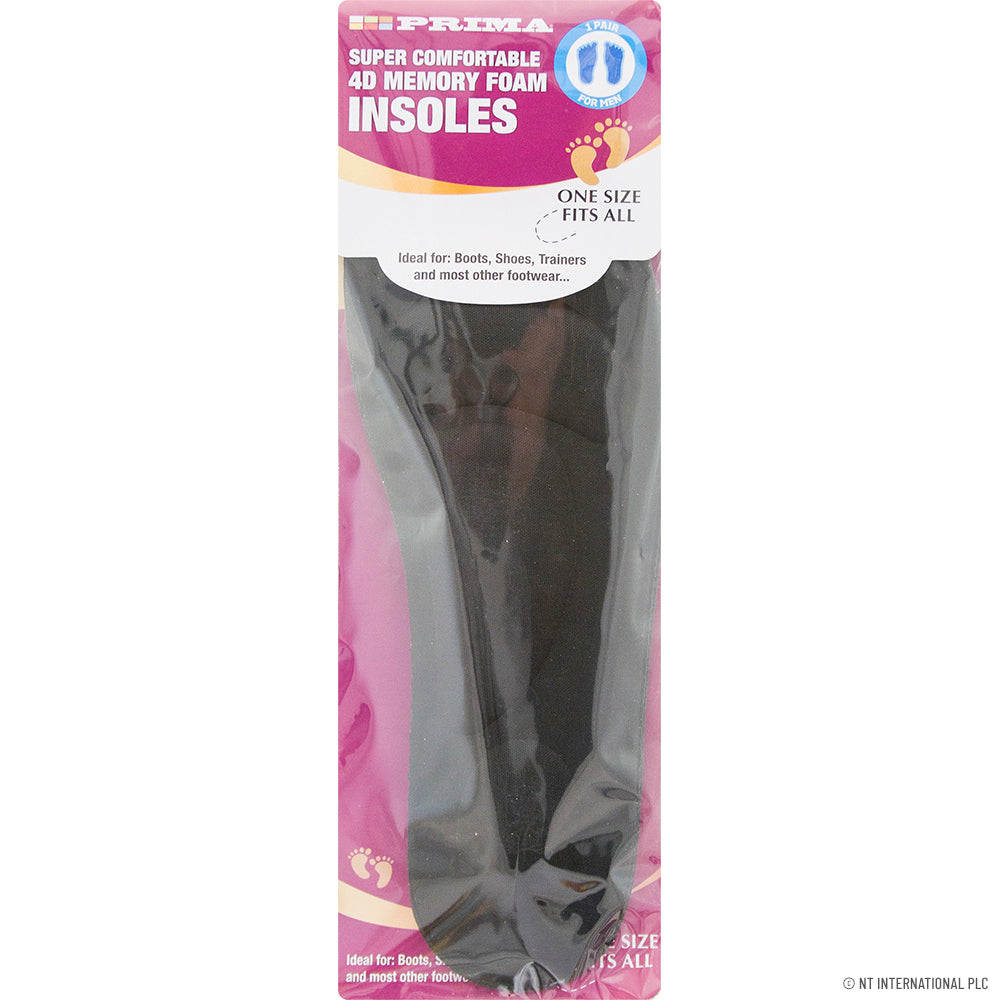4D Memory Foam Insoles - Two Colours