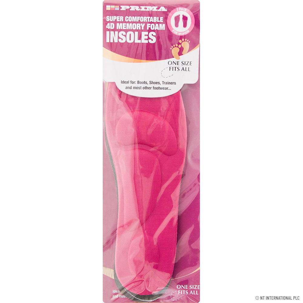 4D Memory Foam Insoles - Two Colours