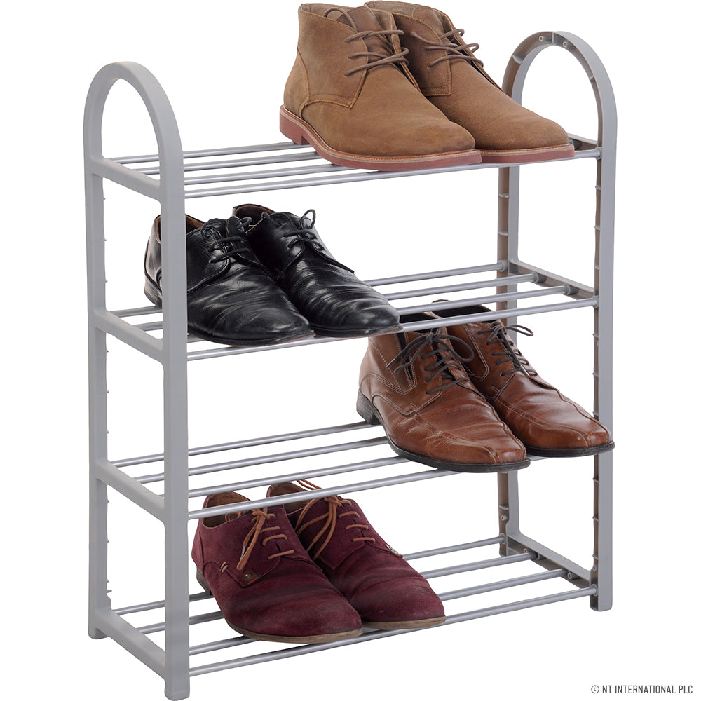 4 Tier Shoe Rack 50 x 18.5 x 60cm - Shrinked