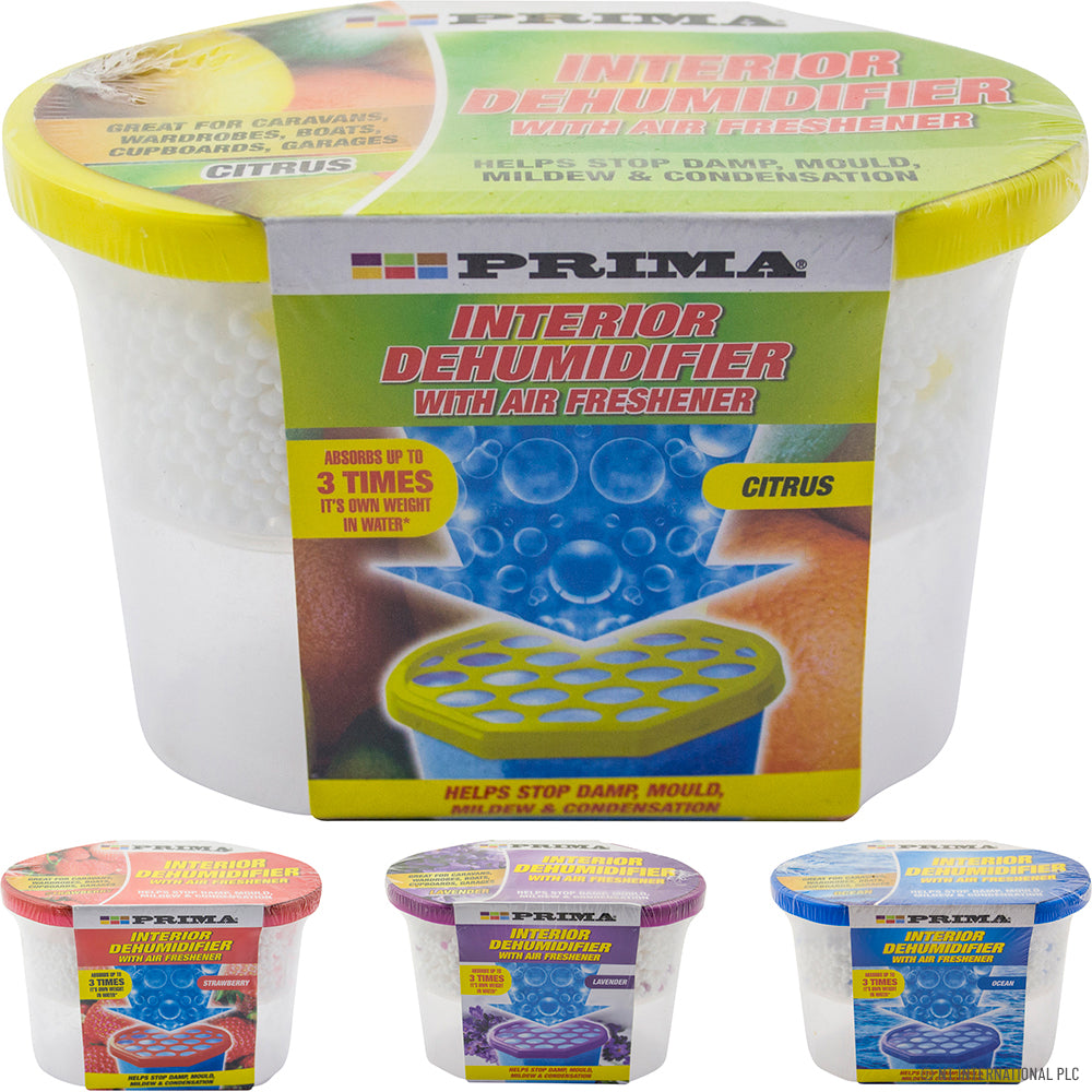 Interior Dehumidifier 500ml, 4 Fragrances