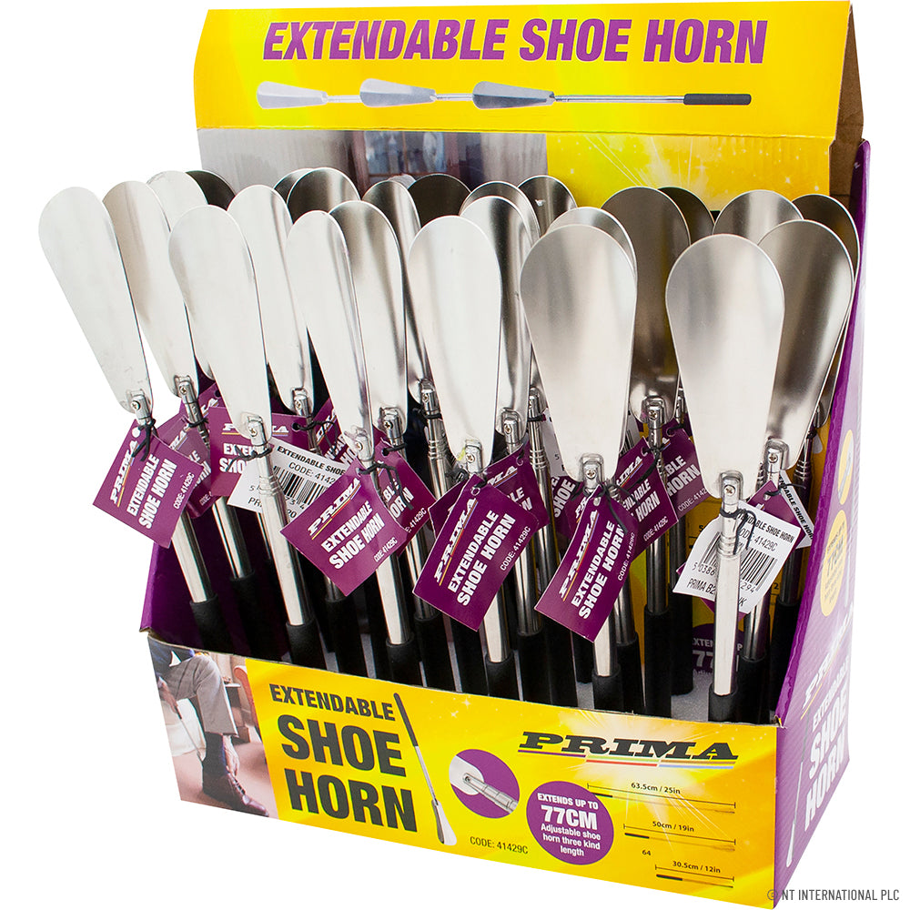 77cm Extendable Shoe Horn - Display Box