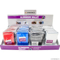 Aluminium Credit Card Wallet Case - 4 Colours