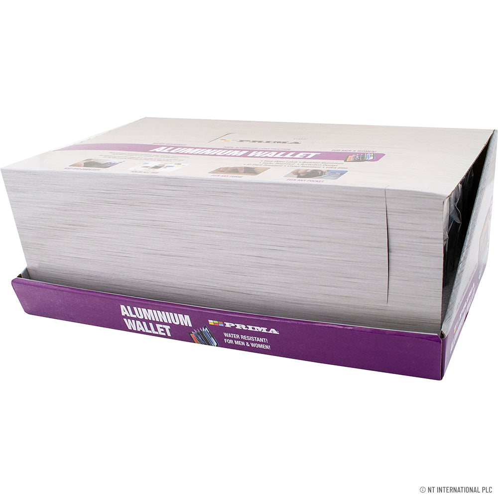 Aluminium Credit Card Wallet Case - 4 Colours