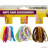40pc Hair Accessories / Band Set - Asst Colou