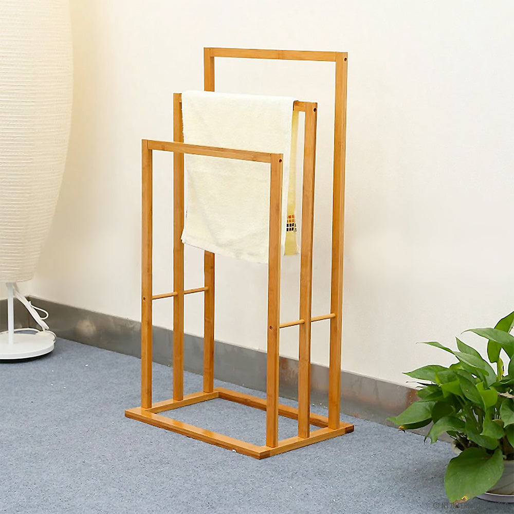 3 Tier Bamboo Towel Rack 42*24*82