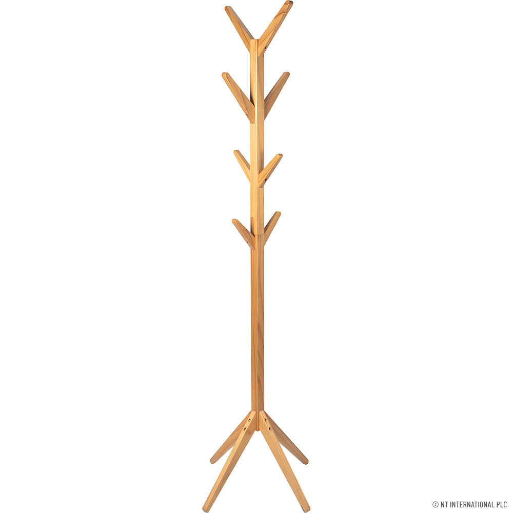 Pine Wood Coat Rack 35*35*167.5