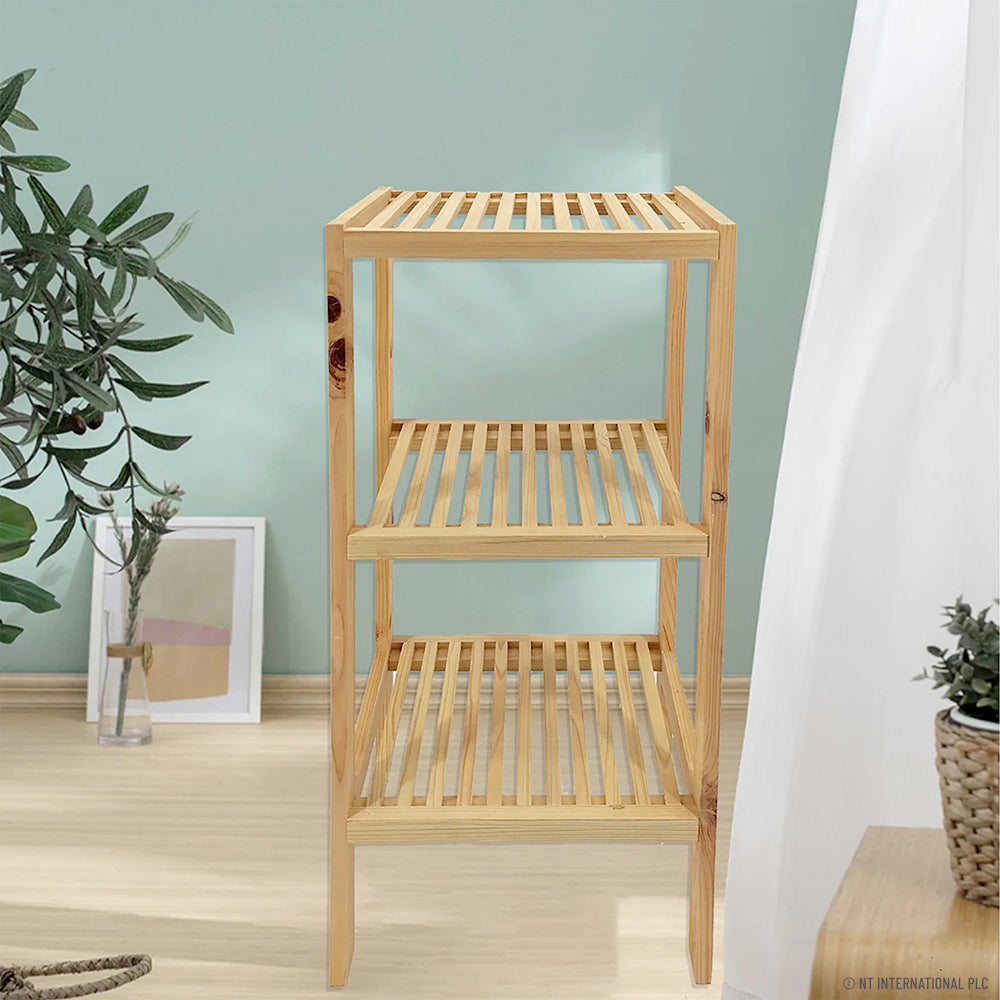 3 Tier Wooden Shelf 35*30*70